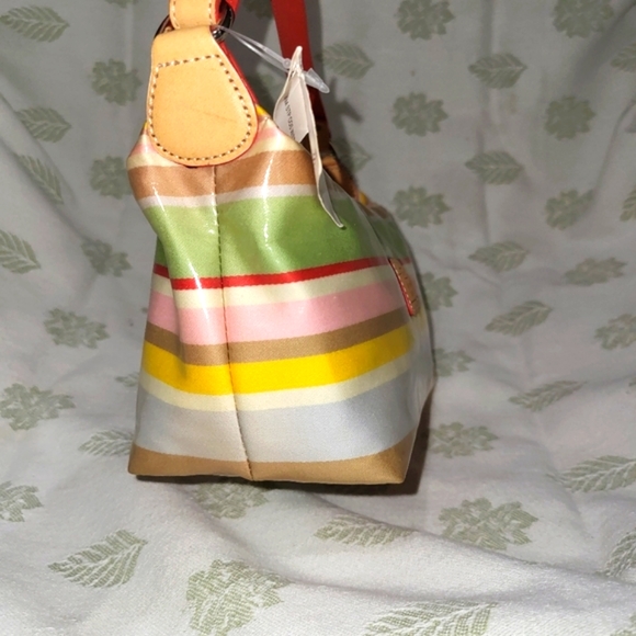 Coach 2005 Limited Ed. Y2K Colorful Stripe Demi Bag NWT - Picture 4 of 10